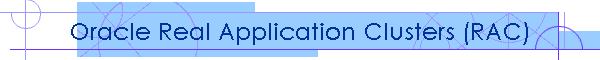 Oracle Real Application Clusters (RAC)